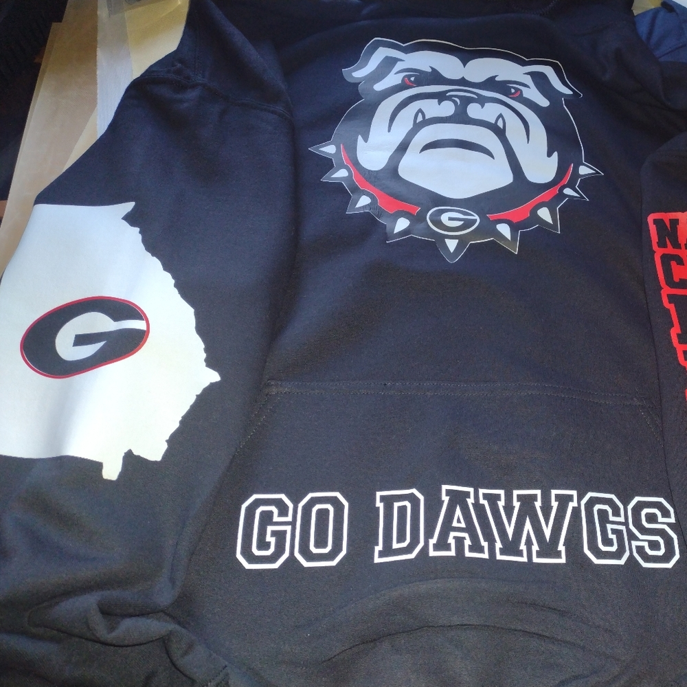 Georgia bulldogs custom hoodies